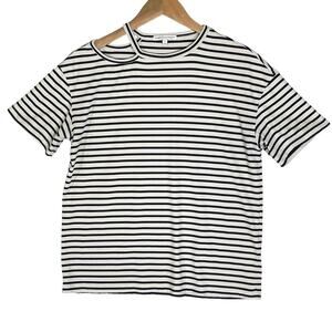 Rebecca Minkoff Black and White Striped Blouse